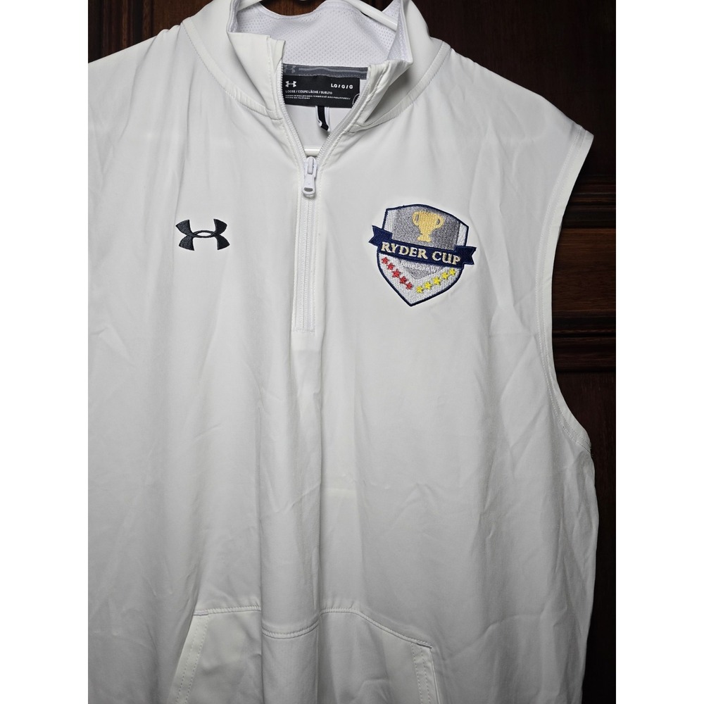 Under Armour Ryder Cup Sleeveless Golf Pullover Vest Large - Picture 2 of 3